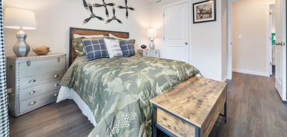 Pikes Peak Heights Rental Homes Model Bedroom