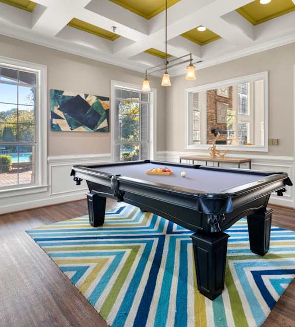 Billiards Table at Bridgewater Apartments in Duluth, GA, 30096