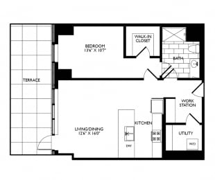  Floor Plan Residence 09 - Den