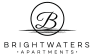 a black and white logo of a letter b in a circle at Brightwaters Apartments, Little Rock, Arkansas