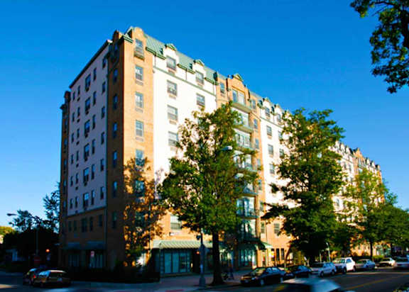 Hubbard Place exterior building side angle