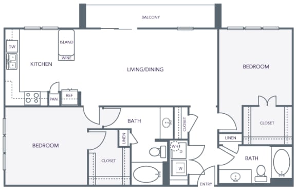 AVANT on Market Center - B5 - 2 bedroom and 2 bath
