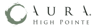 a logo high point on a green background