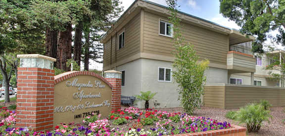 Elegant Exterior View Of Property at Magnolia Place, Sunnyvale