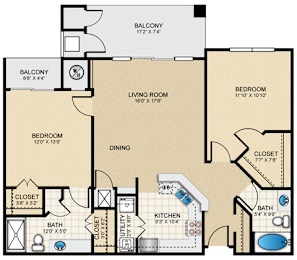 2 bedroom, 2 bathroom at Claremont, Kansas