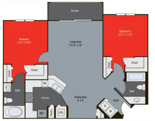 Tortola Floor Plan at Yacht Club, Florida, 34212