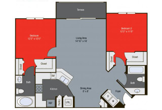 Tortola Floor Plan at Yacht Club, Florida, 34212