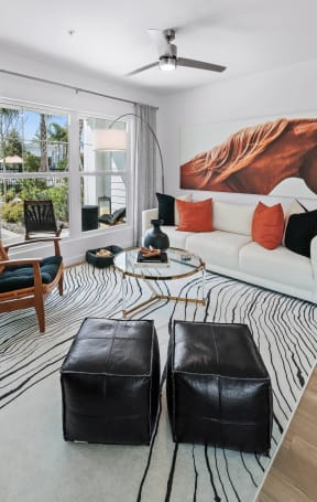 Living Room at Altis Grand Suncoast Apartments in Land o' Lakes, FL 34638