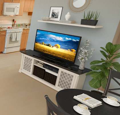 studio decorated
