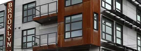 A multi-story building