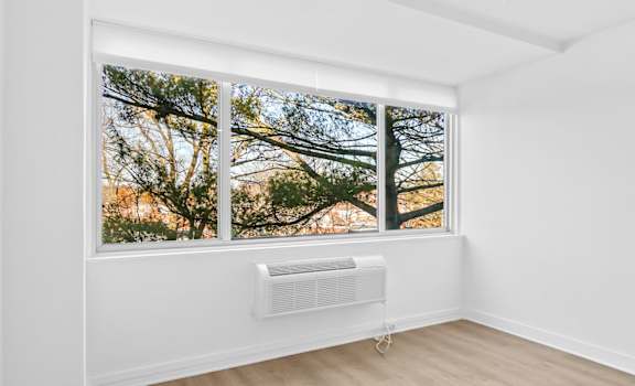 bedroom and a view