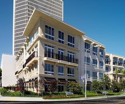 Building exterior at mResidences Miracle Mile, Los Angeles, 90036