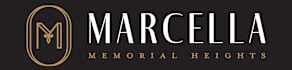 The image is a logo for Marcella Memorial Heights.