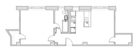 Floor Plan  630-Square-Foot-One-Bedroom-Apartment-Available-For-Rent-Tilden-Hall-Apartments