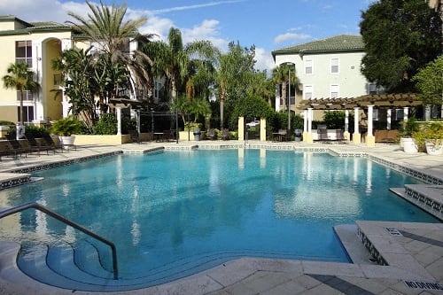 Pool at Allegro Palm Riverview Florida