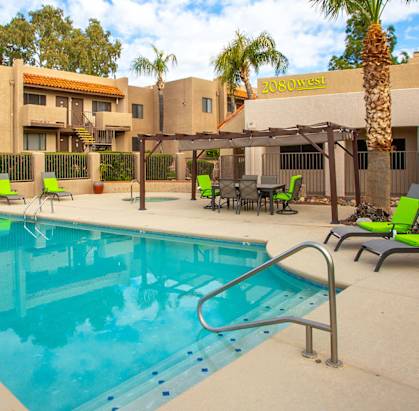 Pool at La Lomita Apartments in Tucson Arizona