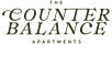 The image shows the logo of The Counter Balance Apartments.