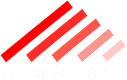 The image is a logo for Kenlar Properties, featuring a design of diagonal red and pink bars.