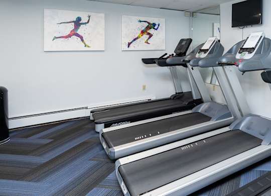 the flats at west end apartments cardio machines