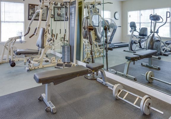 Fitness Center Studio Apartment Floor Plan - Forest Trail Apartment Homes Northport, AL