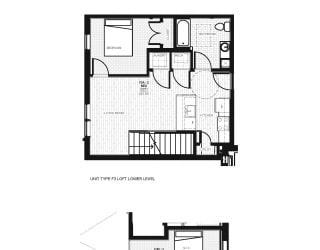 Franklin Lofts and Flats Floor Plan Diagram F3