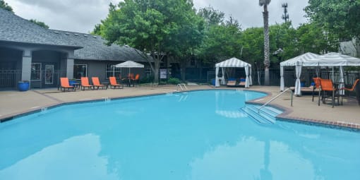 austin texas luxury apartments swimming pool near the domain