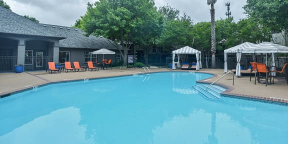 austin texas luxury apartments swimming pool near the domain