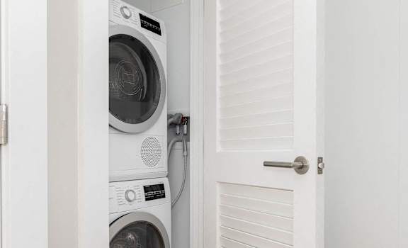In unit Bosch washer and dryer