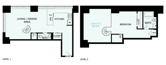 A21 - The Republic - 2D floor plan