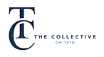 A logo with the text "The Collective" and "on 13th" below it.