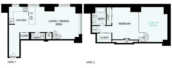 A22 - The Republic - 2D floor plan