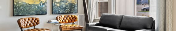 The Edison at Bozeman Gateway Apartments in Bozeman, Montana Clubhouse Lounge