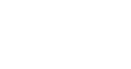 a logo that reads on a black background