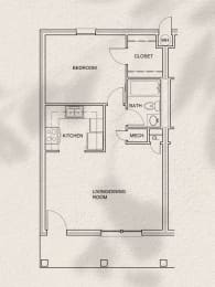a floor plan of a house