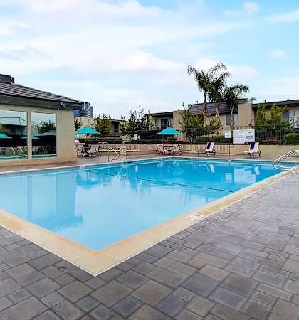 take a dip in our resort style swimming pool
