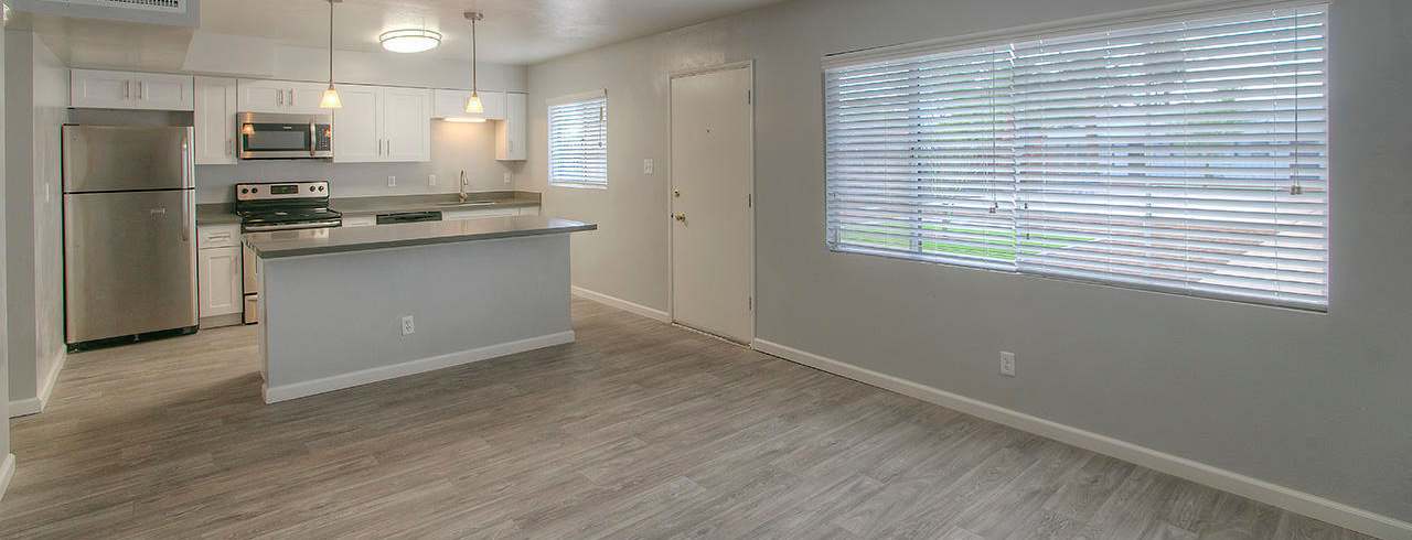 Unfurnished apartment interior at Marlette 8.