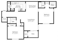 2 bedroom 2bath at The Apartments at Owings Run, Owings Mills, MD