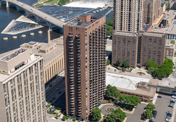 Aerial View Of Buildings at Churchill, Minneapolis, MN, 55401