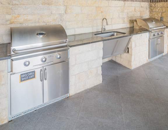 BBQ Grill at Legacy Flats Apartments, San Antonio, TX, 78254