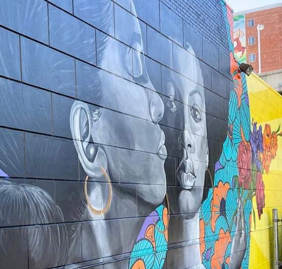 Wall Painting at The Blairs, Maryland