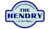A logo for a luxury apartment called The Hendryy at Fort Myers at The Hendry Apartments, Fort Myers, FL, 33905