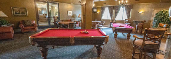 Game Room at Dominion Courtyard Villas, Fresno