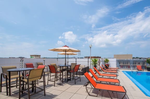 Pool deck