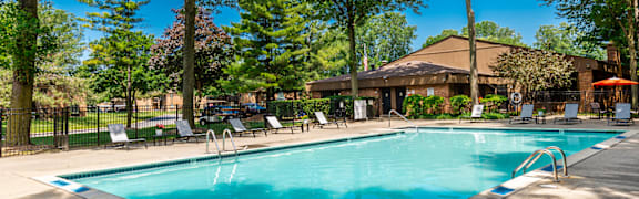 an aerial view of the pool at the resort at governors residence