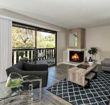 Parkside Apartments Living Room