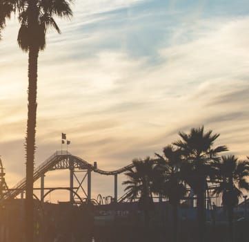 Ocean Palms and Palisades_Santa Monica CA_Santa Monica Pier
