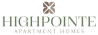 the logo or sign for the apartment home