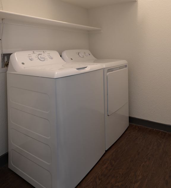 Full sized washer and dryer in every apartment! at Epic Apartments, Denton, TX