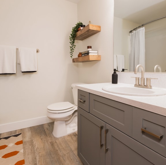 Luxurious Bathroom at Cedar House, Vancouver, WA