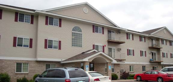 Parking Spaces at Northridge Apartments, Pine City